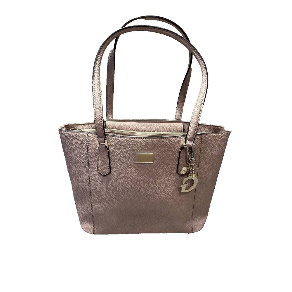 Guess Alessi Beige Rose Tote medium Women Shoulder Pink Bag B000161